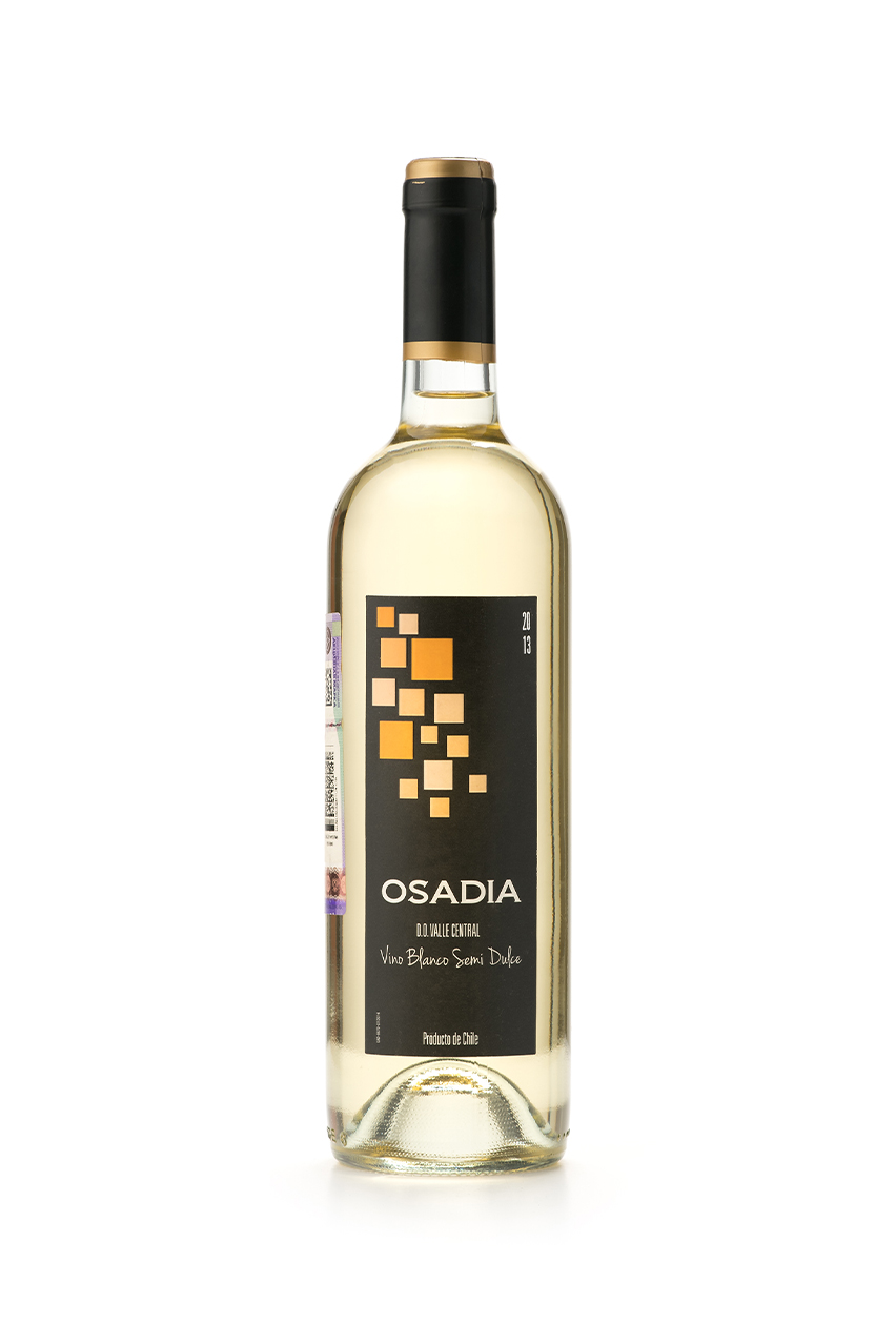 Вино Осадия, DO, белое, полусладкое, 0.75л